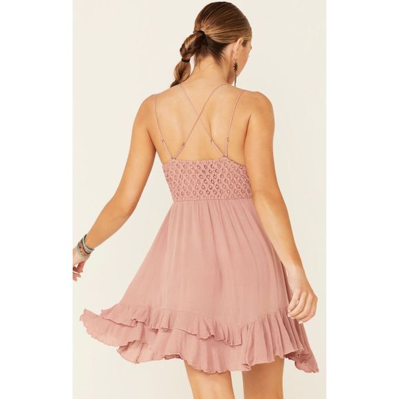 NWT rose Adella slip dress - Picture 4 of 6